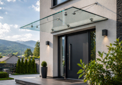 stekleni nadstrešek